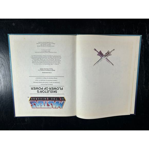 1984- Childrens Book Masters of the Universe Skeletor's Flower of Power - Picture 2 of 5